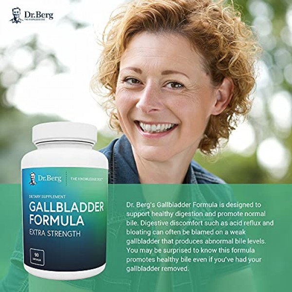 Dr Bergs Gallbladder Formula Extra Strength Liver Support