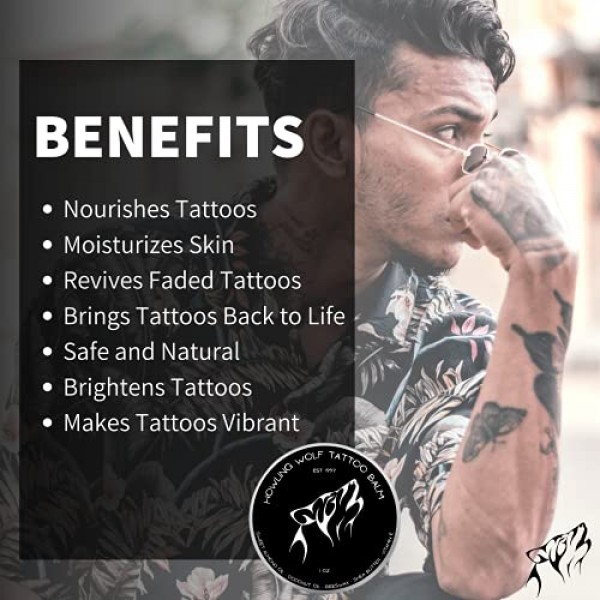 Howling Wolf Tattoo Balm & Tattoo Aftercare Lotion