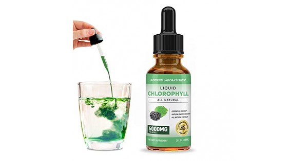 Liquid Chlorophyll Drops 6000mg Maximum Strength Green C