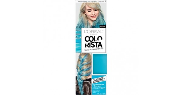 1. L'Oreal Paris Colorista Semi-Permanent Hair Color for Light Bleached or Blondes, Soft Pink - wide 4