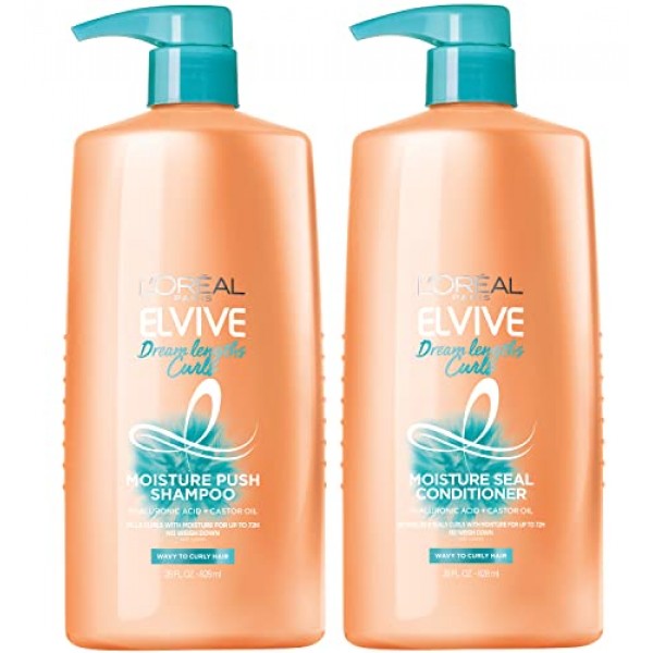 L'Oreal Paris Elvive Dream Lengths Curls Shampoo and