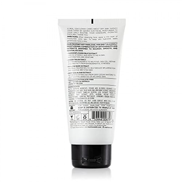 MARLOWE. No. 123 Mens Facial Moisturizer 6 oz | Lightweight ...