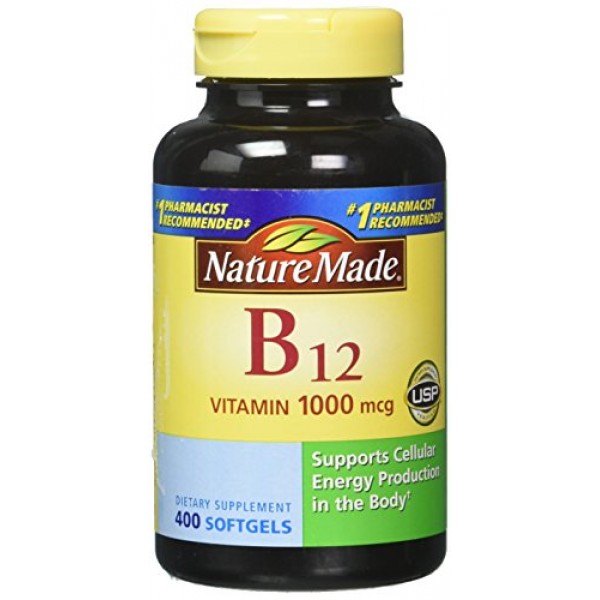 Nature Made Vitamin B 12 1000mcg 400 Softgels By Searchw
