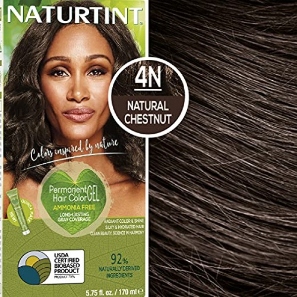 Naturtint, Permanent Hair Color, 3N Dark Chestnut Brown,