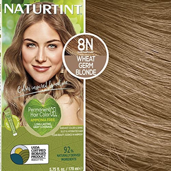 Naturtint Permanent Hair Color 8N Wheat Germ Blonde Pack ...