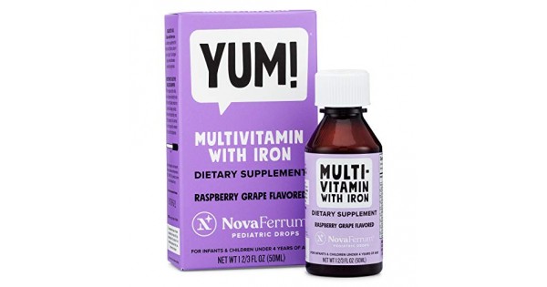 NovaFerrum Multivitamin With Iron For Infants And Toddlers ...