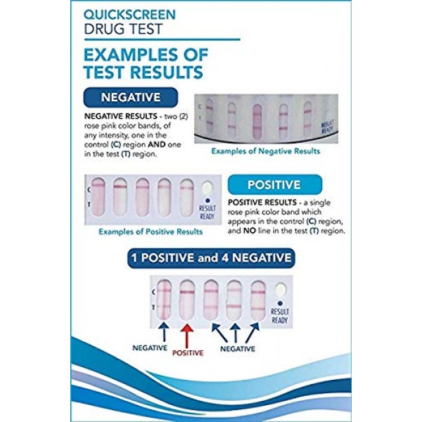 Phamatech Quickscreen Drug Test Cup 9162z 5 Panel Test