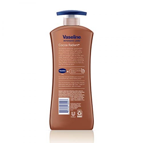 Vaseline Intensive Care hand and body lotion with Pure Cocoa ...